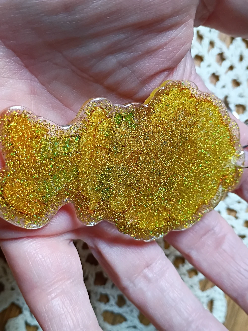 Lemon Meringue Keychain, Strawberry Shortcake, Backpack Charm